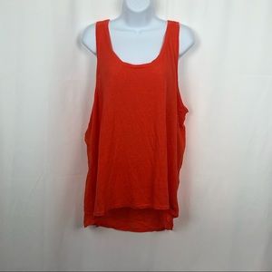 Lucky Brand Linen blend tank top NWT XL